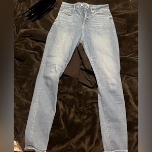 Loft Denim High Rise Skinny Jeans